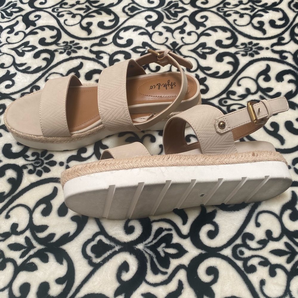 Style & Co. Tan casual sandal